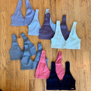 Bundle of 8 Danskin Bralettes, Size XS